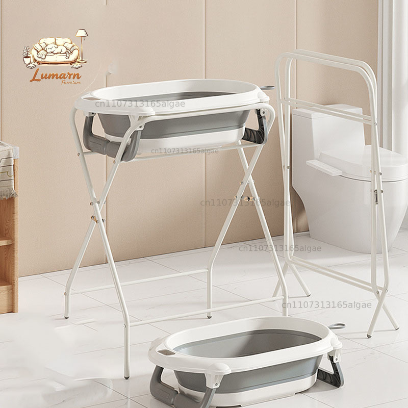 Baby Bath Tub Foldable - Baby Bath Tub with Stand and