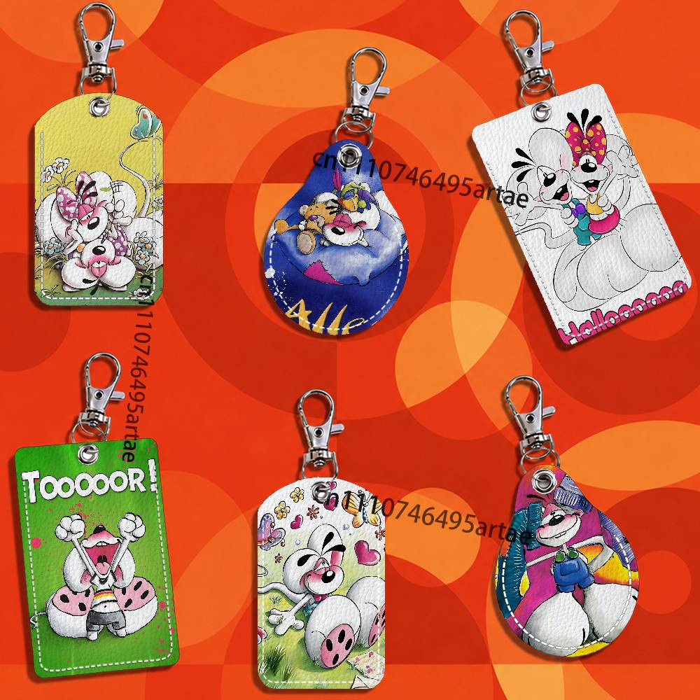 Baby Gate Stairs - Cartoon Mouses D-Diddl Card Keychain Fashion