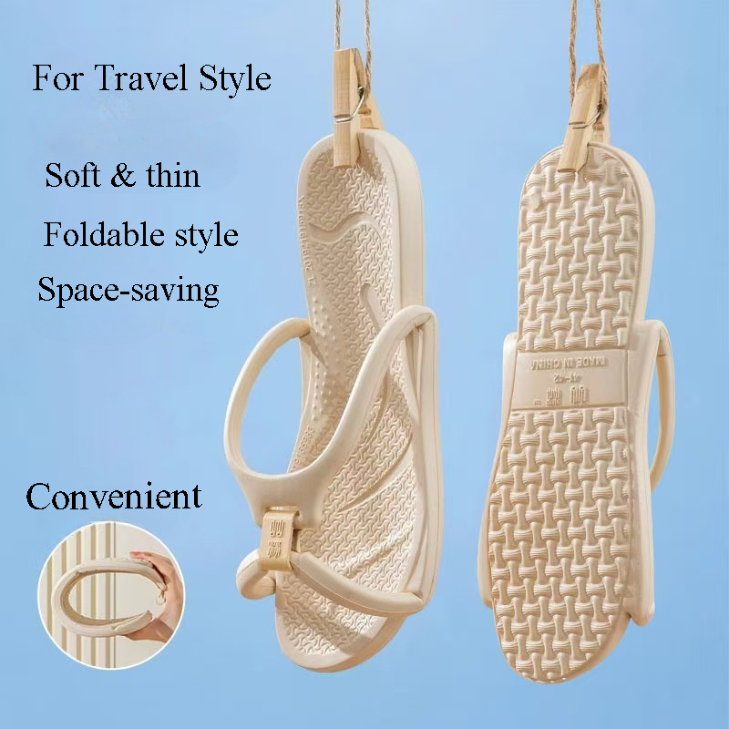 Baby Gate Stairs - Foldable Travel Slippers Unisex EVA Flip