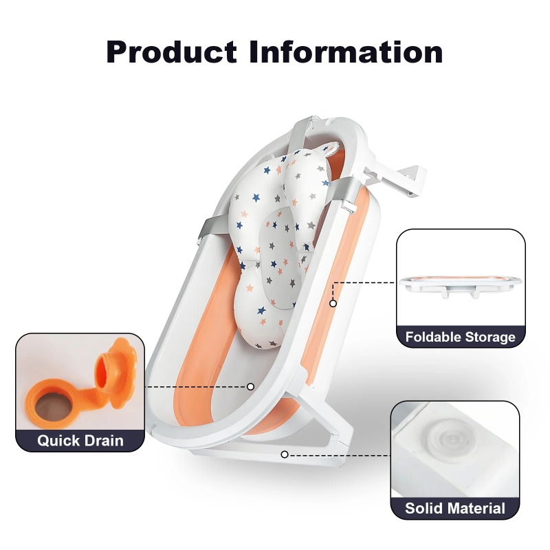 Foldable baby bathtub, lightwe - Baby Bath Tub Foldable recension och pris