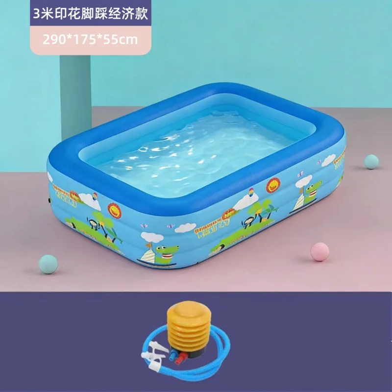 Large Inflatable Swimming Pool - Baby Bath Tub Foldable recension och pris