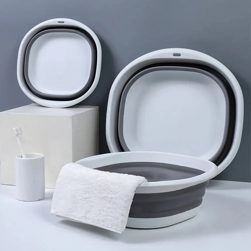 Plastic Folding Basins Portabl - Baby Bath Tub Foldable recension och pris