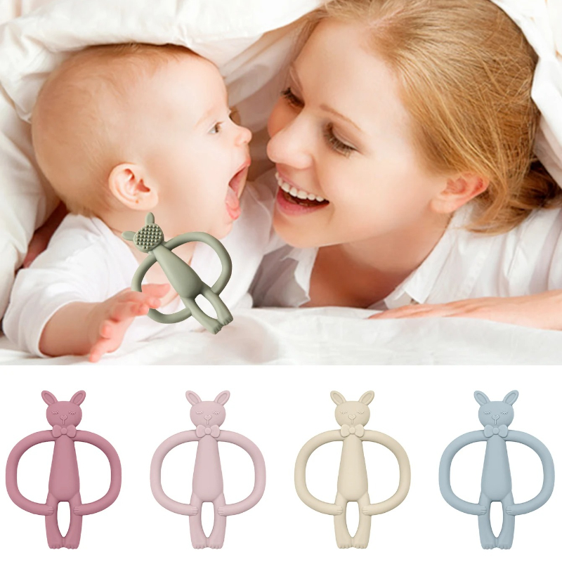 Color Kids 1PC Silicone Teethe - Baby Products Rabbit recension och pris