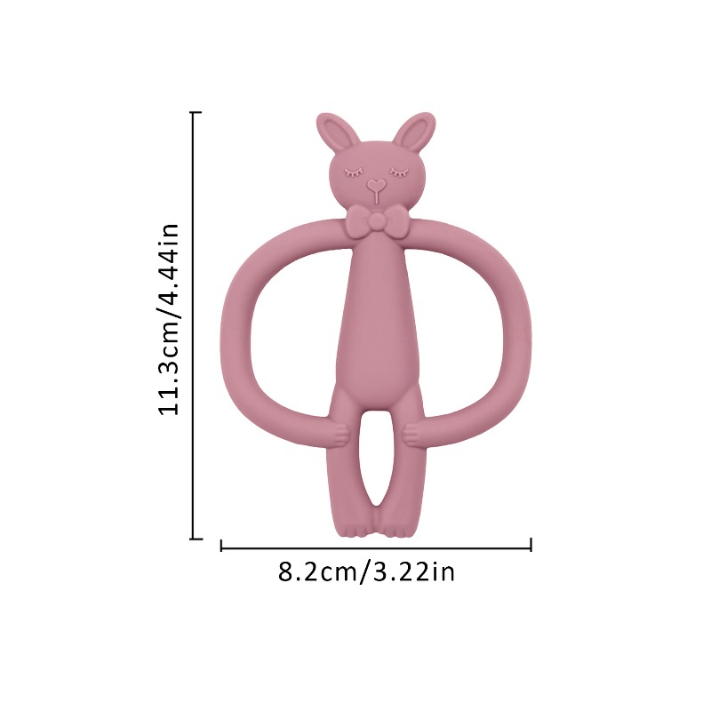 Color Kids 1PC Silicone Teethe - Baby Products Rabbit recension och pris