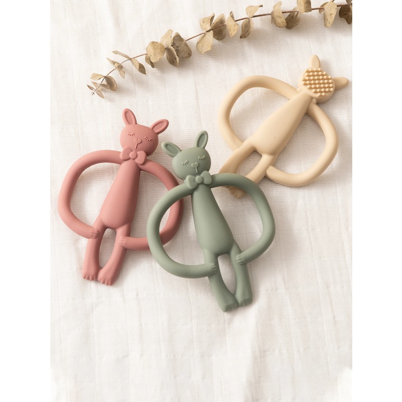 Color Kids 1PC Silicone Teethe - Baby Products Rabbit recension och pris