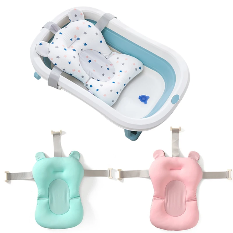 Baby Shower Bath Tub Pad Non-S - Baby Bath Tub Foldable recension och pris