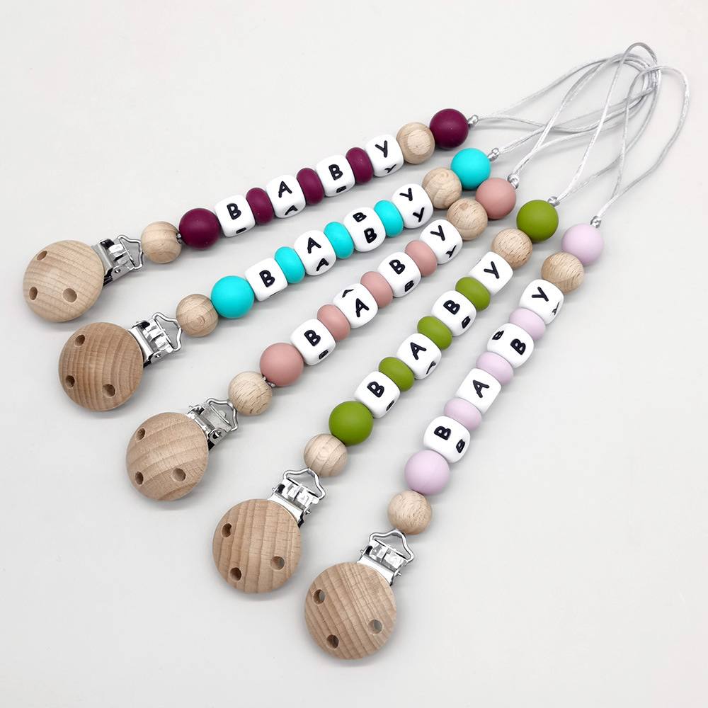 Custom Name Pacifier Clips Cha - Baby Products Toys recension och pris