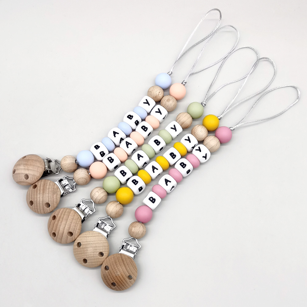 Custom Name Pacifier Clips Cha - Baby Products Toys recension och pris