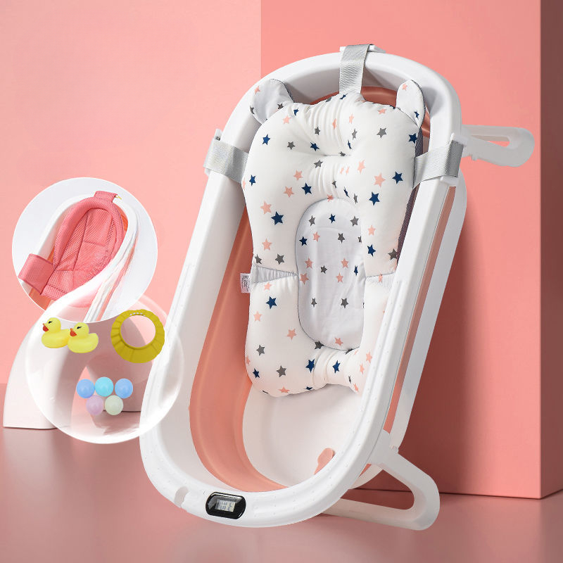 Portable Baby Bathtub Pads Aju - Baby Bath Tub Foldable recension och pris