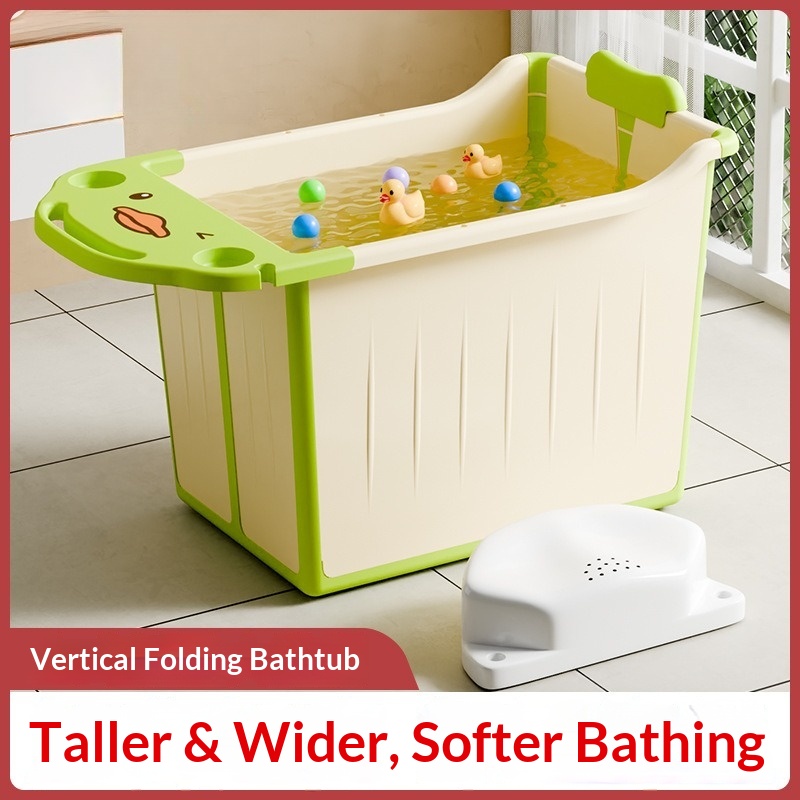 Foldable Collapsible Portable  - Baby Bath Tub Foldable recension och pris