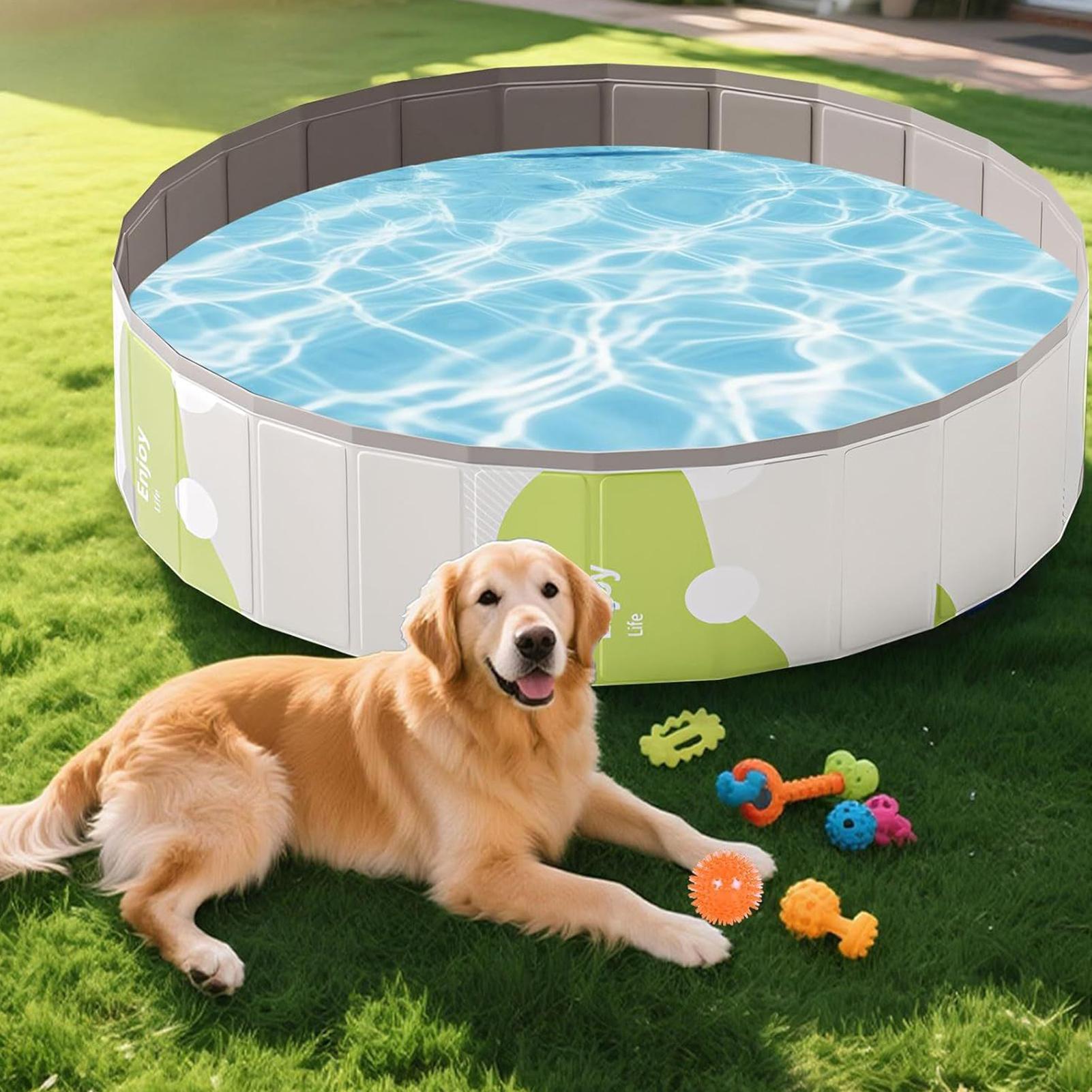 Foldable Kids Pool Wading Pool - Baby Bath Tub Foldable recension och pris