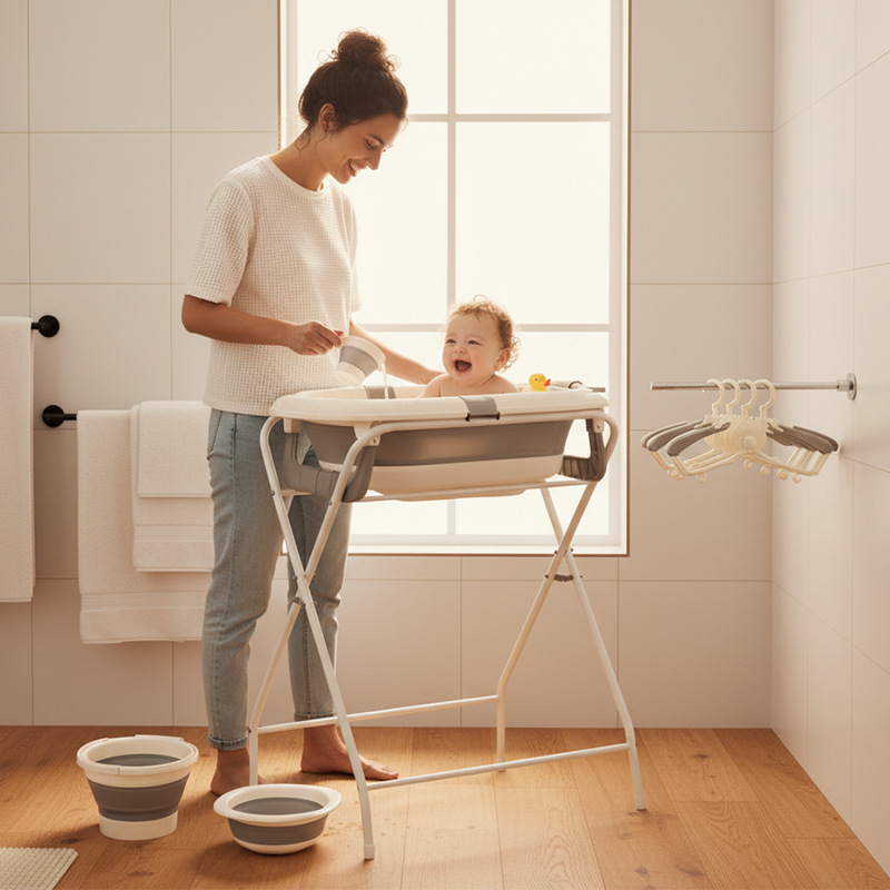All-in-One Foldable Baby Bath  - Baby Bath Tub Foldable recension och pris