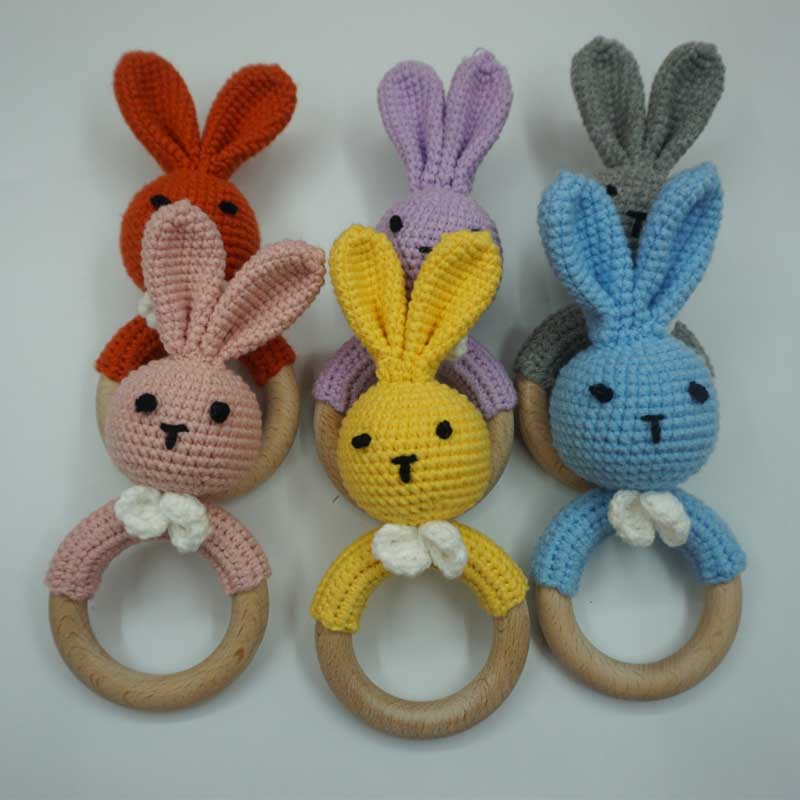 1PC Rabbit Tiger Lion Crochet  - Baby Products Rabbit recension och pris