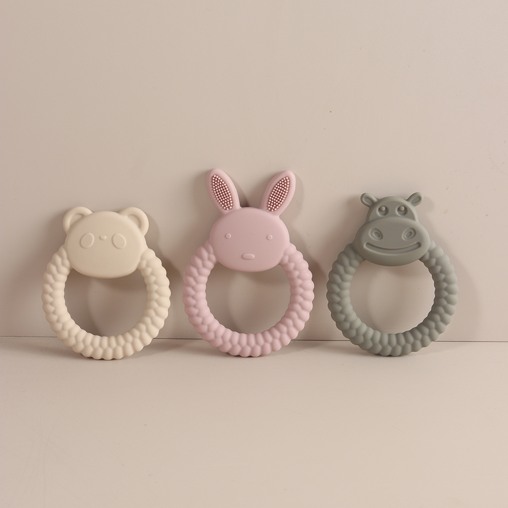 Cute Animal Silicone Teether B - Baby Products Rabbit recension och pris